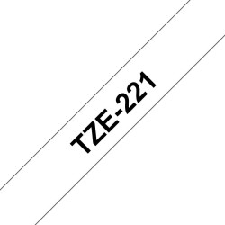 Label-Making Tape Black On