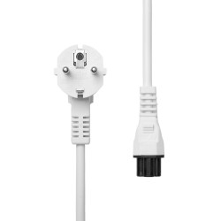 Power Cord Schuko Angled to