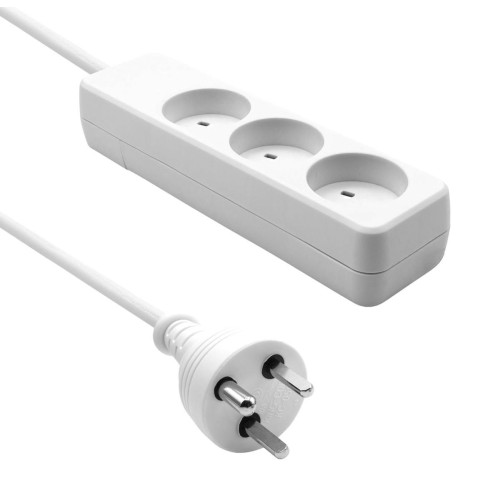 Danish IT Power Strip 3-way