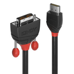 1M Hdmi To Dvi Cable, Black