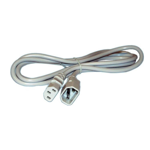 Power Cable White 6 M C14