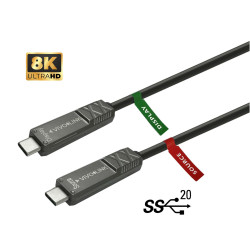 USB-C to USB-C Cable 10m for