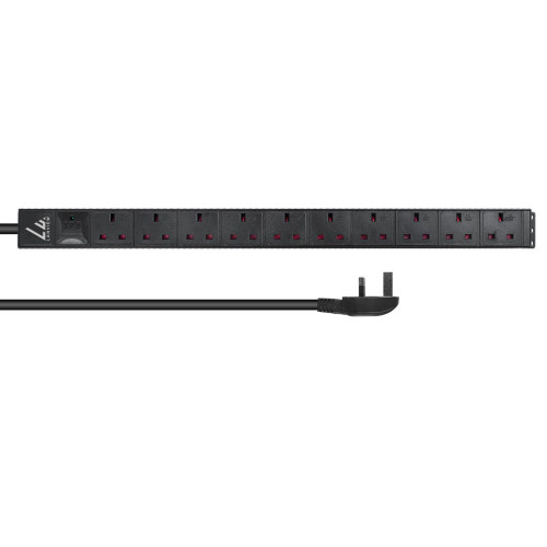 UK Rack mount power strip,