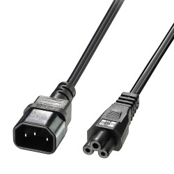 3m C5 to C14 Mains Cable,