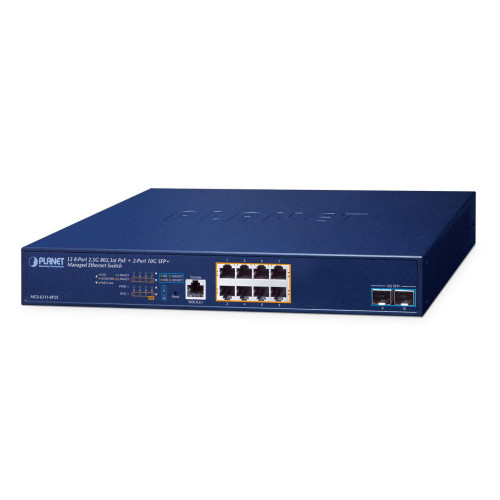 Layer 3, 8-Port 2.5GBASE-T