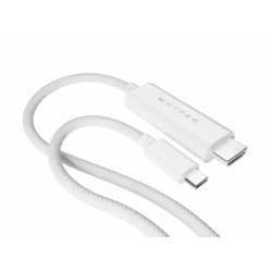 4K USB-C to HDMI Cable - White