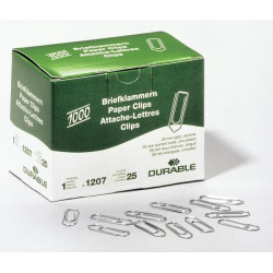 1207-25 Paper Clip Zinc Steel