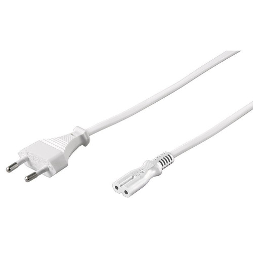 Power Cord Notebook 0.5m White