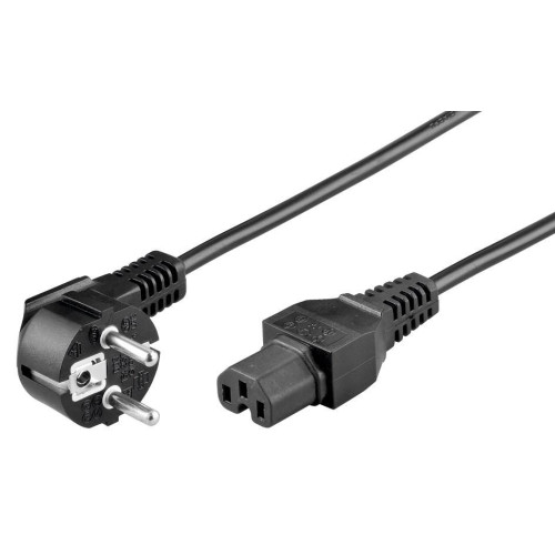 Power Cord CEE 7/7 - C15 1m