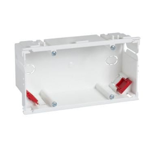 In wall box double 8x8