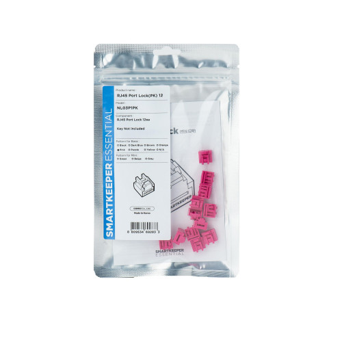 Port Blocker Rj-45 Pink 1