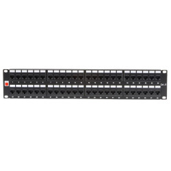 2U 48 Port Patch Panel UTP