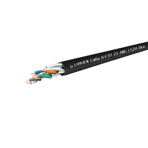 Cat6a U-FTP 4x2xAWG23 LSZH