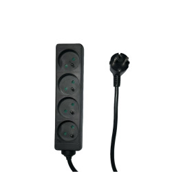 4-way Power Strip French Type