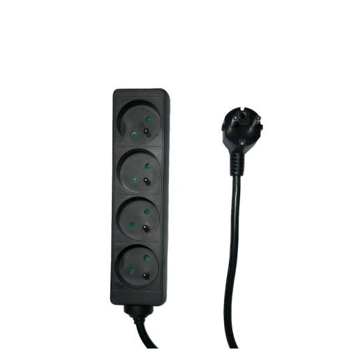 4-way Power Strip French Type