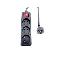3-way Power Strip on/off