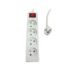 4-way Power Strip on/off