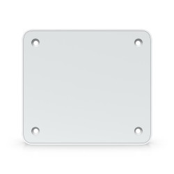 Sleek magnetic wall mount for