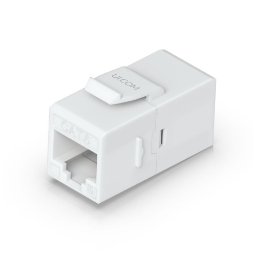 Pass-through Cat6 keystone