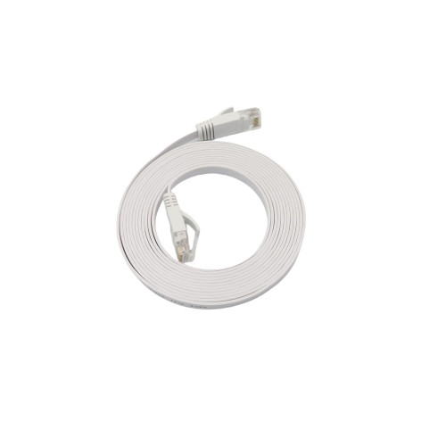 U/UTP CAT6A 5M White Flat