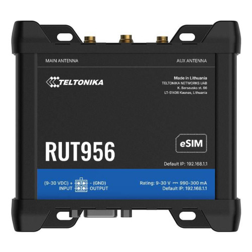 RUT956 (EU) 4G LTE ROUTER