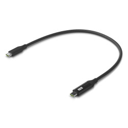 Braided power and data cable
