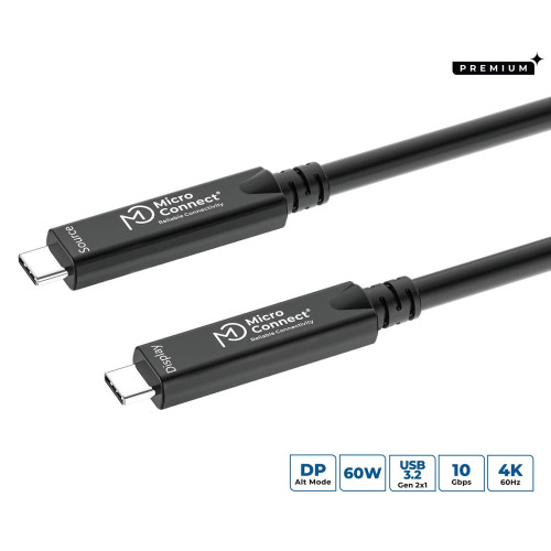 USB-C to USB-C cable 5m,