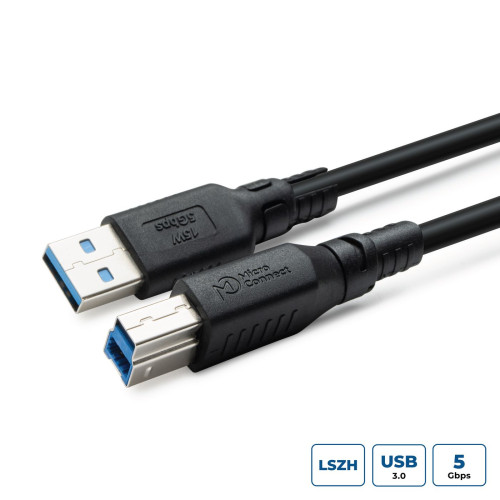 USB 3.2 A-B Gen 1 Cable LSZH,