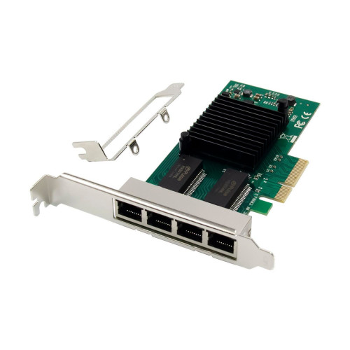 Network Card PCIe x4 I350-T4
