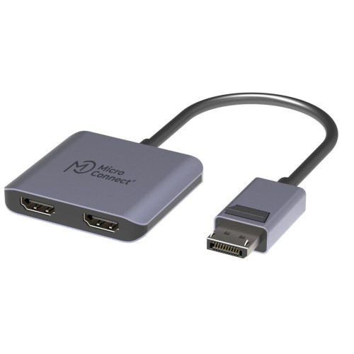 DisplayPort to 2x HDMI female