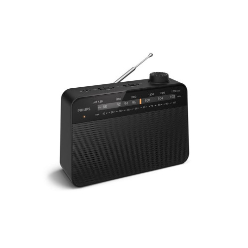 Radio Portable Analog Black