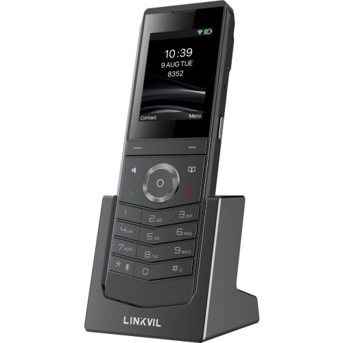 Ip Phone Black 4 Lines Lcd
