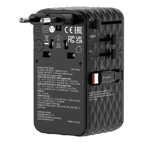 Charge 'n' Travel 70W 2C