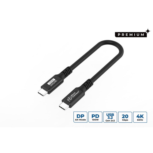 Premium USB-C cable 0,15m
