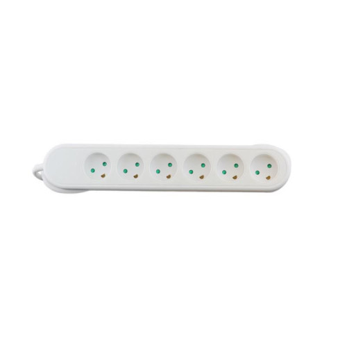 Power strip with 6 outlets