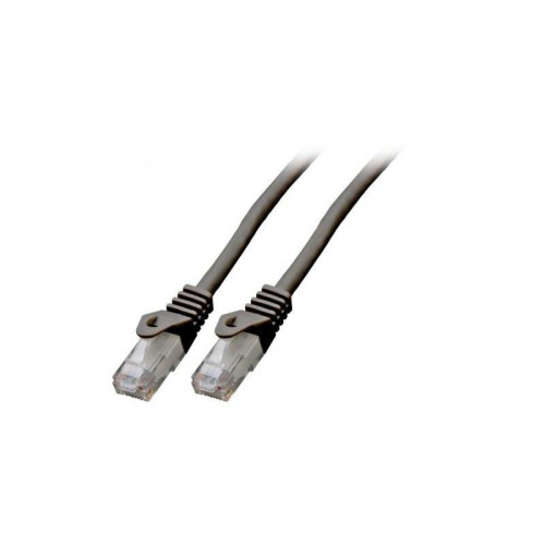 Patch cable KAT6 UTP, Black,