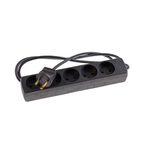 EL power strip with 5 earthed