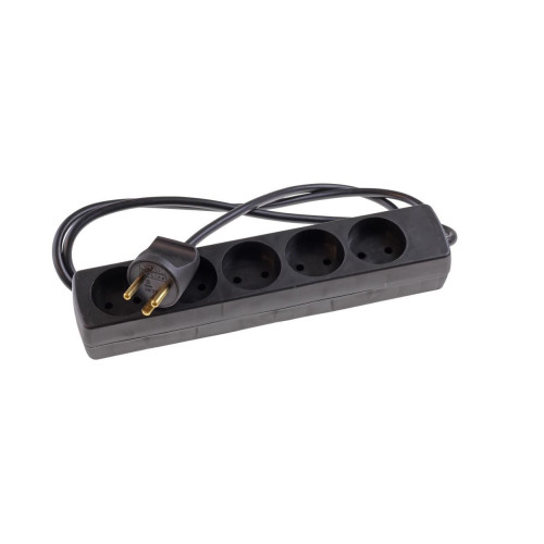 EL power strip with 5 earthed
