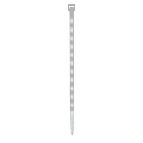 Cable tie 4,5x160mm, White,