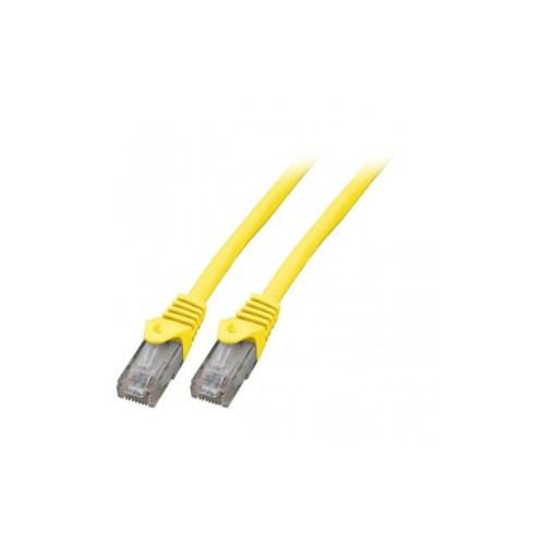 Patch cable KAT6 UTP, Yellow,