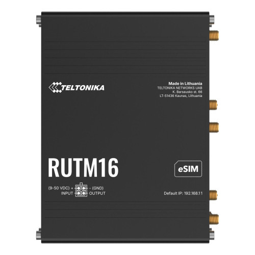 RUTM16 (Global, EU PSU) 4G