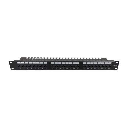 Cat5E 1U 24 Port Patch Panel