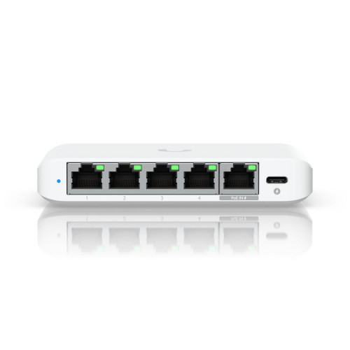 Compact, 5-port 2.5G switch