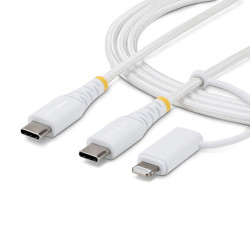 2M (6Ft) 2-In-1 Rugged Usb-C