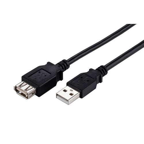 USB 2.0 A-A, M/F, 0,2 m.