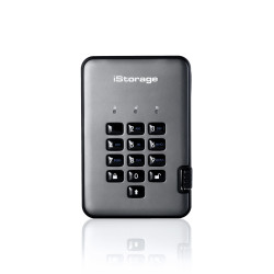 iStorage diskAshur PRO² SSD 512GB | Secure Portable Solid State Drive |FIPS 140-2 Level 3 certified | AES-XTS 256-bit Hardware Encryption | PIN protected | OS & Platform Independent |GDPR, TAA Compliant|Brute force hack defence | Dust/Water Resistant