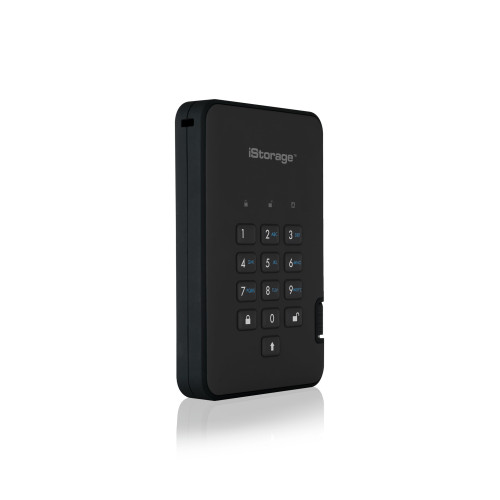 Origin Storage DISKASHUR2 SSD 256-BIT 8TB - BLACK
