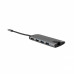 Verbatim 49142 laptop dock/port replicator USB 3.2 Gen 1 (3.1 Gen 1) Type-C Black, Silver