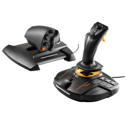Thrustmaster T-16000M FCS Hotas Black, Orange USB Joystick Analogue / Digital PC