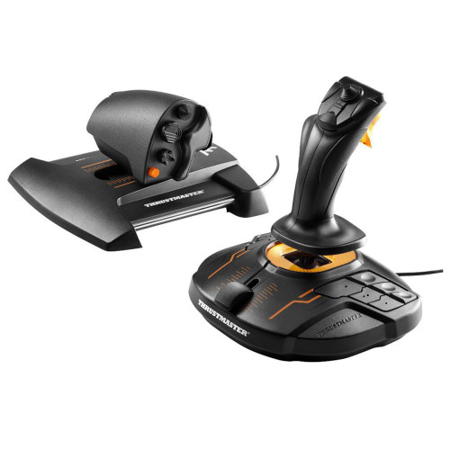 Thrustmaster T-16000M FCS Hotas Black, Orange USB Joystick Analogue / Digital PC